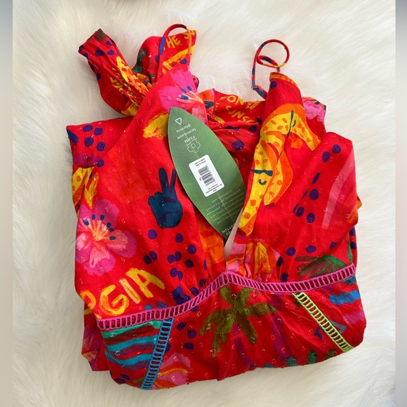 Farm rio printed sleeveless maxi dress - Picture 11 of 16